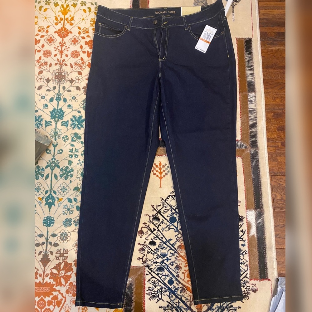Michael Kors new Izzy skinny jeans 16W